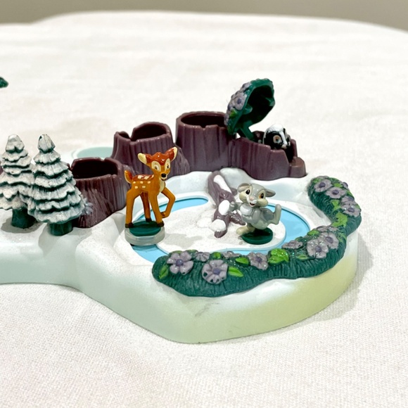 Vintage Polly Pocket 1998 Disney Bambi Play Set with ALL FIGURES Bluebird Toys - Picture 4 of 10